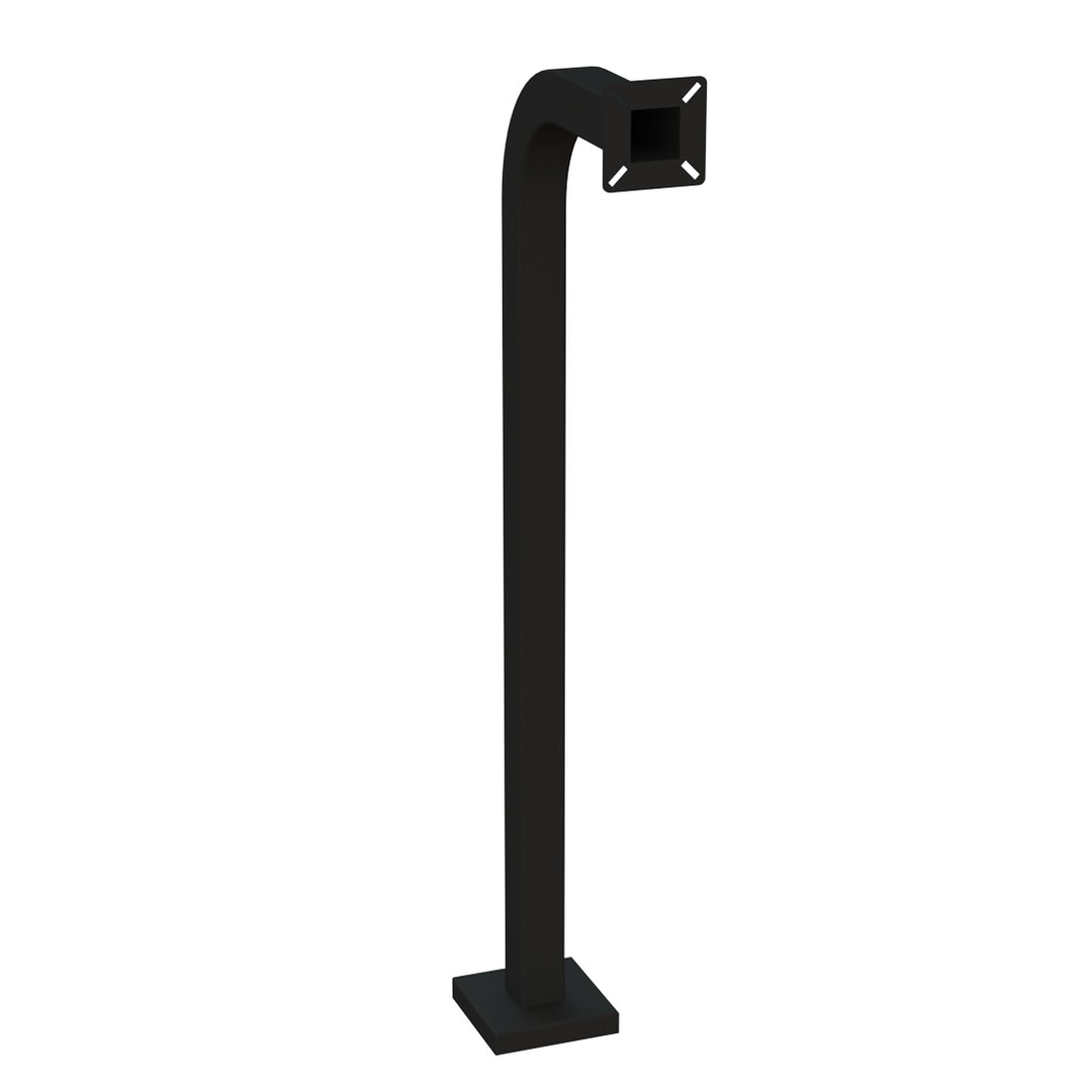 PSS Gooseneck Pad-Mounted Pedestal with 42" height