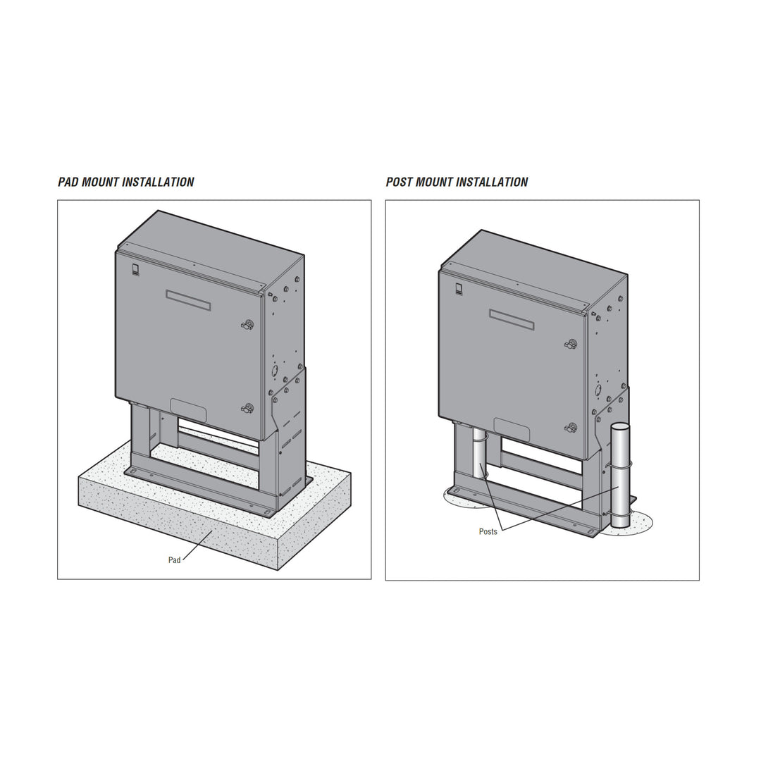 Mrt Riser Liftmaster Riser Mount for Industrial Operators Model MRIN | – PSS Store